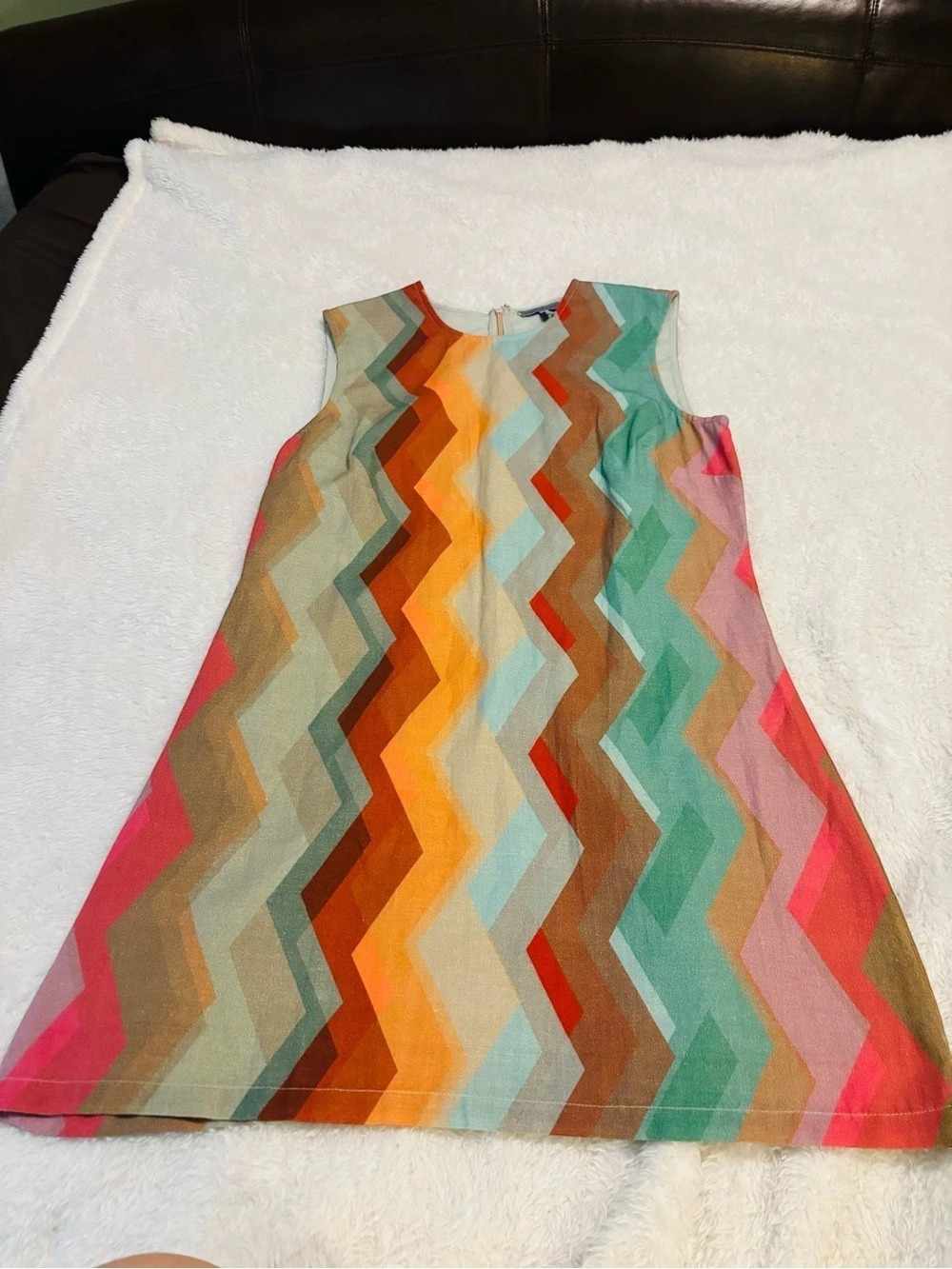 Conditions Apply Geometric Mini Dress Size Medium